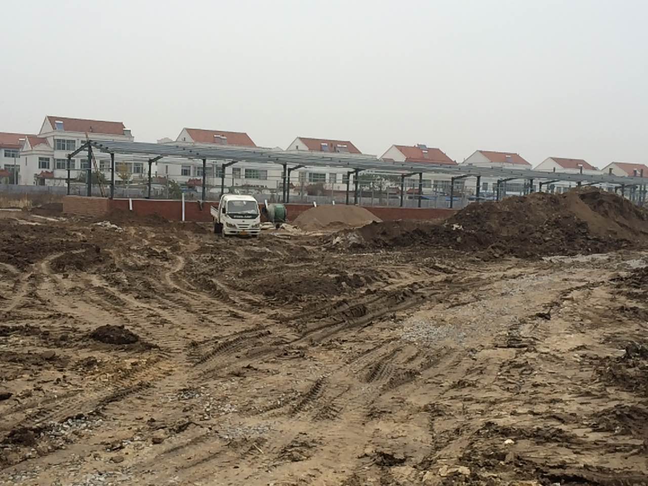 雷腾新厂工地